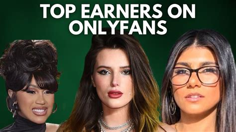 top earners on onlyfans|10 Top OnlyFans Earners Revealed